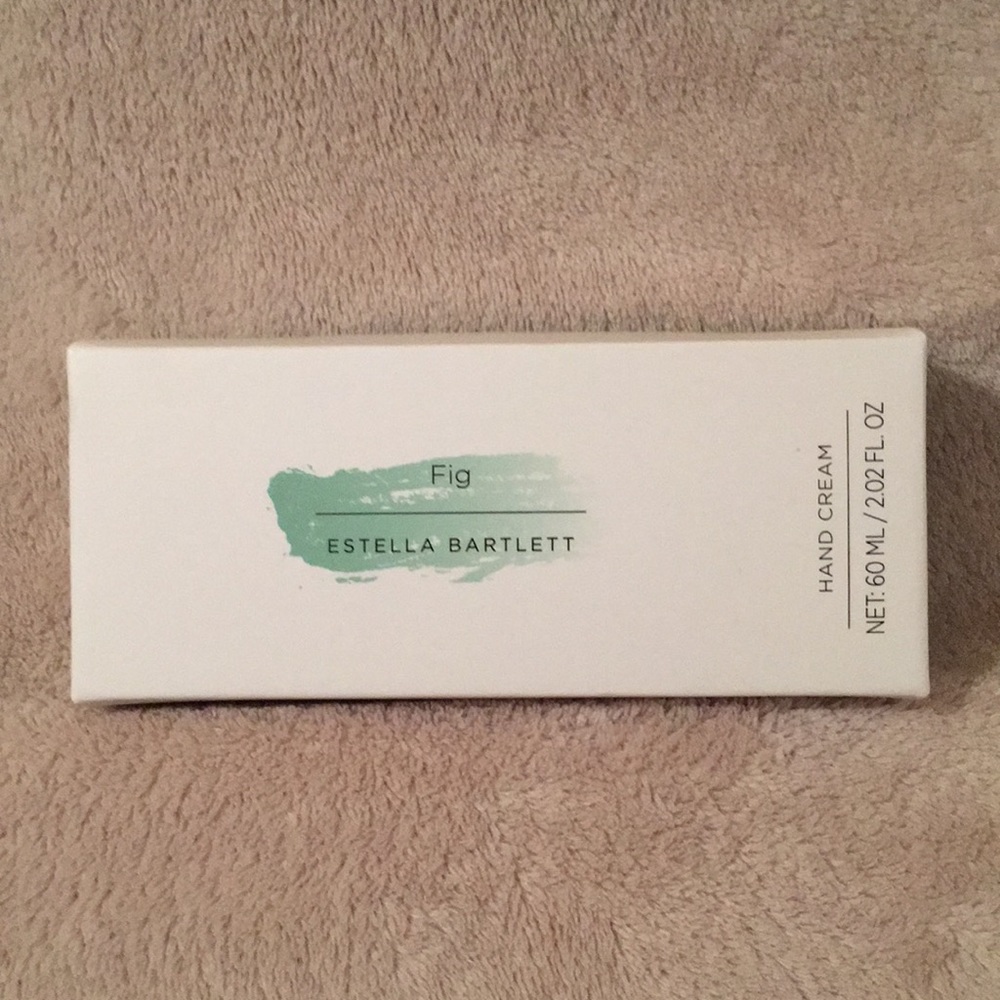 Estella Bartlett 2.02 oz Fig Hand Cream NWT